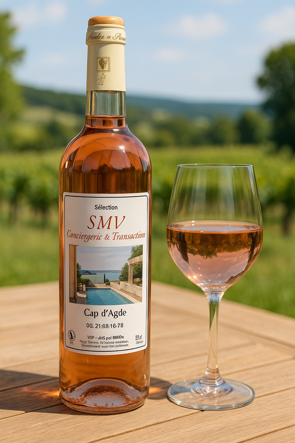 Bouteille de vin SMV CONCIERGERIE